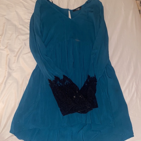 Blue forever 21 dress size small - Picture 3 of 3